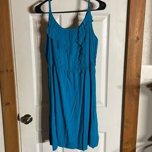 Ruffle top short dress